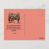 Carte Postale Welcome to Automn (Dos)