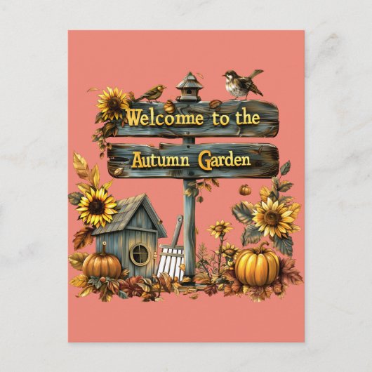 Carte Postale Welcome to Automn (Devant)