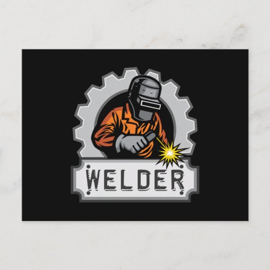 Carte Postale Welder Welding Metal Gift Welders Profession Gift (Devant)