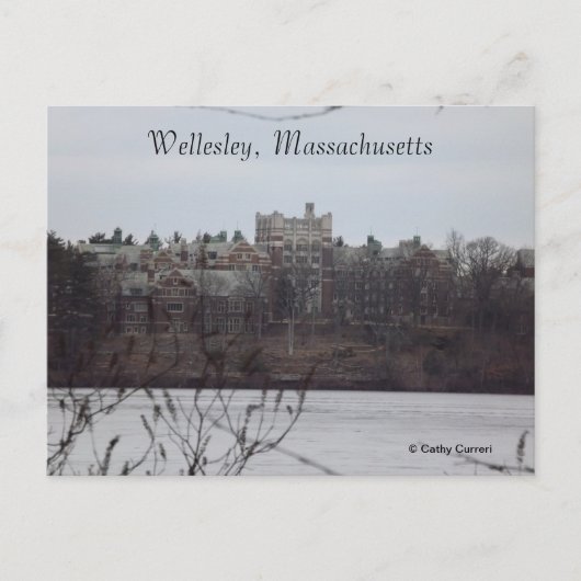 Carte postale Wellesley, Massachusetts (Devant)