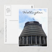 Carte Postale wellington beehive nz (Devant / Derrière)