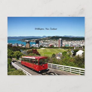 Carte Postale Wellington, Nouvelle-Zélande