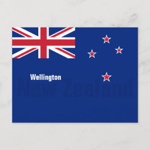 Carte postale Wellington, Nouvelle-Zélande