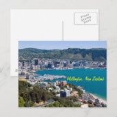 Carte postale Wellington Nouvelle-Zélande (Devant / Derrière)