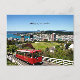 Carte Postale Wellington, Nouvelle-Zélande photo pittoresque