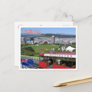 Carte Postale Wellington - Téléphérique - Nouvelle-Zélande -