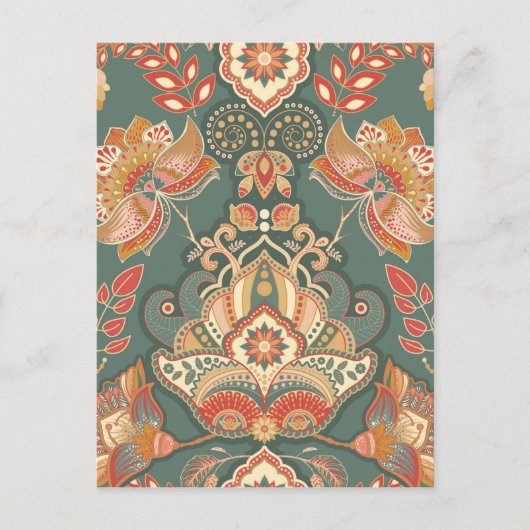 Carte Postale Wellness mandalas boho (Devant)