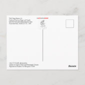 Carte postale Wells Fargo Express (Dos)