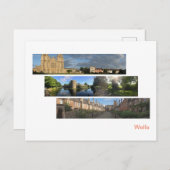 Carte Postale Wells Panoramas (Devant / Derrière)