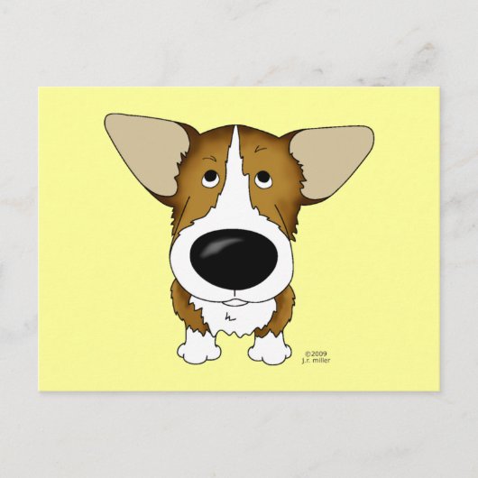 Carte postale Welsh Corgi (Devant)