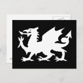 Carte Postale Welsh Dragon (Devant / Derrière)