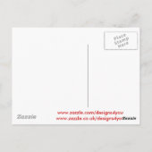 Carte Postale Welsh Dragon (Dos)