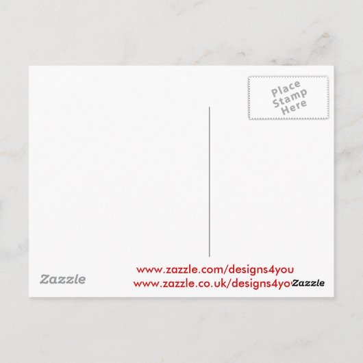 Carte Postale Welsh Dragon (Dos)