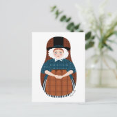Carte postale Welsh Matryoshka (Debout devant)