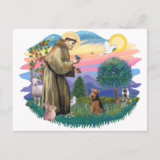 Carte Postale Welsh Terrier (Devant)