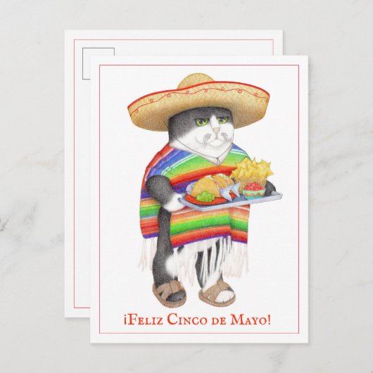 Carte postale WENDELITO Cinco de Mayo (Devant / Derrière)