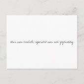 Carte Postale Wenn man kuschelt, répariert man sich gegenseitig. (Devant)