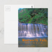 Carte Postale Wentworth Falls, Australie (Devant / Derrière)