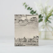 Carte Postale Wentworth Hall, Cottages (Debout devant)