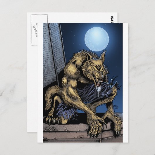 Carte Postale Werewolf (Devant / Derrière)