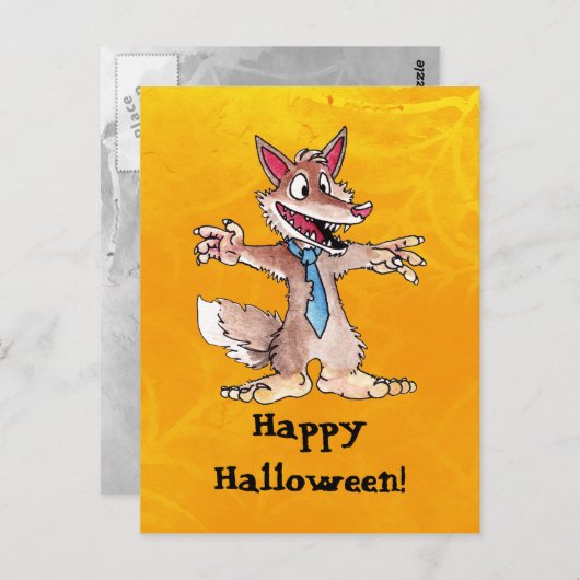 Carte postale Werewolf (Devant / Derrière)