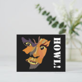 Carte Postale Werewolf classique, Invitation de la fête d'Hallow (Debout devant)