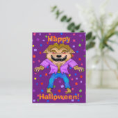 Carte postale Werewolf Halloween (Debout devant)