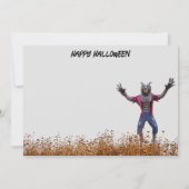 Carte postale Werewolf / Wolf Man (Dos)