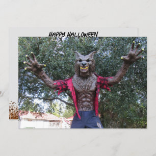 Carte postale Werewolf / Wolf Man