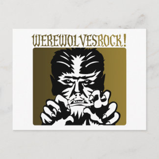 Carte Postale Werewolves Rock ! #2