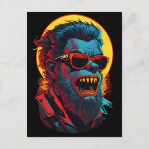 Carte Postale Werewolves Zombie