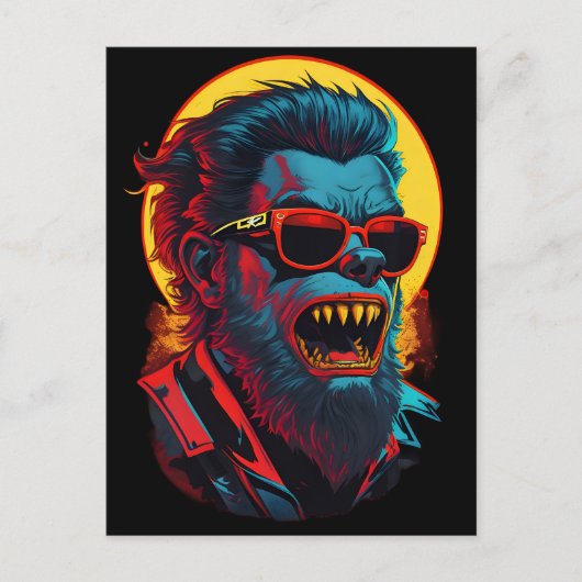 Carte Postale Werewolves Zombie (Devant)