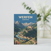 Carte Postale Werfen, Autriche Autriche (Debout devant)