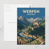 Carte Postale Werfen, Autriche Autriche (Devant / Derrière)