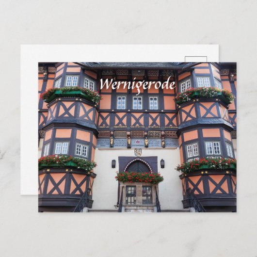 Carte Postale Wernigerode (Devant / Derrière)