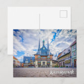 Carte Postale Wernigerode, Allemagne (Devant / Derrière)