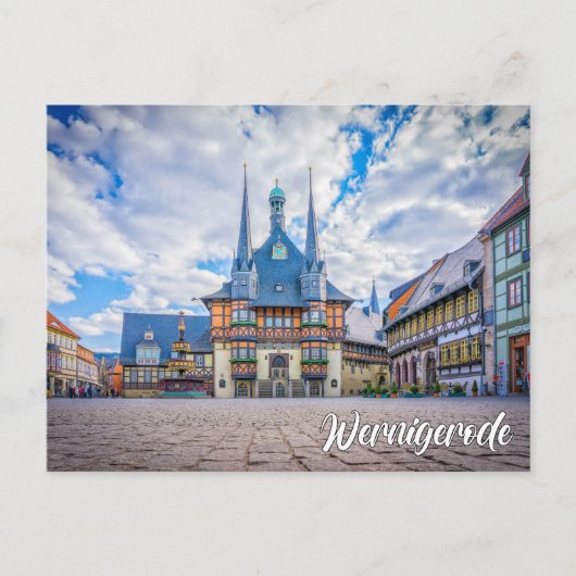 Carte Postale Wernigerode, Allemagne (Devant)