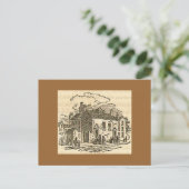 Carte postale Wesley House (Debout devant)