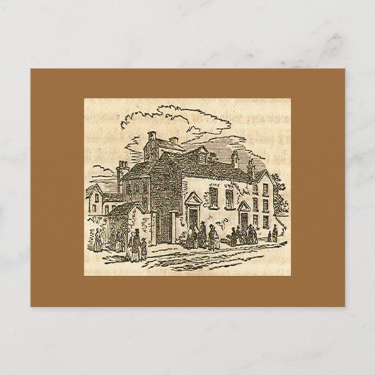 Carte postale Wesley House (Devant)