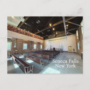 Carte Postale Wesleyan Chapelle Seneca Falls NY