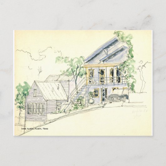 Carte Postale West Austin, Austin, Texas (Devant)