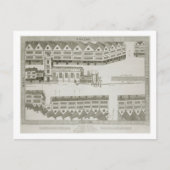 Carte Postale West Cheap comme il est apparu dans l'année 1585,  (Devant)