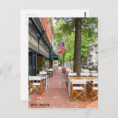 Carte postale West Chester centre-ville (Devant / Derrière)