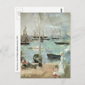 Carte Postale West Cowes, île de Wight par Berthe Morisot (Devant / Derrière)
