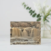 Carte Postale West Falls of the Black River, Elyria, Ohio (Debout devant)