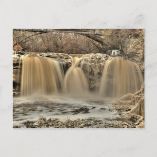 Carte Postale West Falls of the Black River, Elyria, Ohio