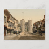 Carte Postale West Gate, Canterbury, Kent, Angleterre (Devant)