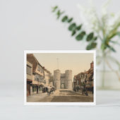 Carte Postale West Gate, Canterbury, Kent, Angleterre (Debout devant)