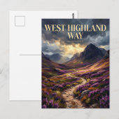 Carte Postale West Highland Way Écosse (Devant / Derrière)