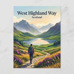 Carte Postale West Highland Way Écosse